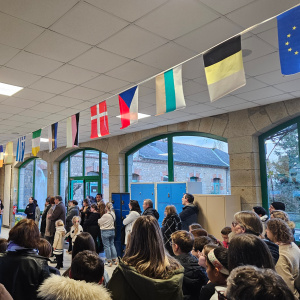 Portes ouvertes au collège, l'occasion d'inaugurer le tableau